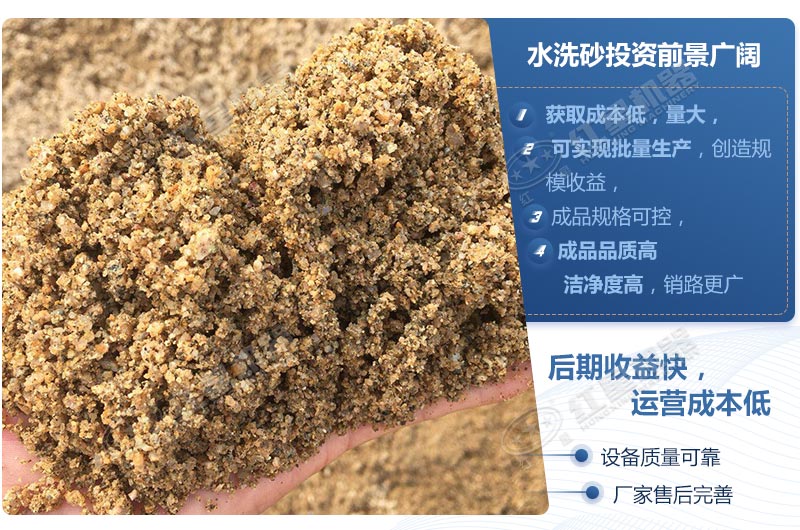 石粉洗出來的砂怎么樣？洗沙設(shè)備多少錢一臺？