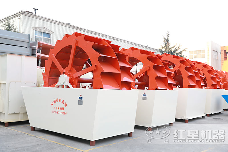 大型輪斗式洗砂機參數(shù)，工作視頻及廠家介紹