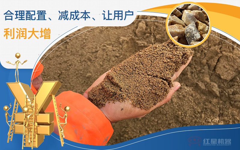 建筑用砂配置的機(jī)制沙石設(shè)備一套多少錢，附現(xiàn)場(chǎng)案例視頻